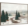 Amanti Art Melting Snow I by Ethan Harper Canvas Wall Art Print Framed - 2 of 4