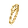 Pure Collection by Ross-Simons 14kt Yellow Gold Knot Ring - 2 of 4