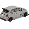 ABARTH 595 LB-Works x Abas Works "Fighters" Matt Gray Ltd Ed 1/64 Diecast Model Car by Mini GT - 3 of 4