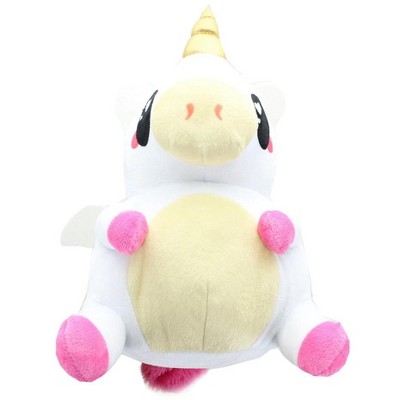 Se7en20 Glitter Galaxy 6-Inch Pink Hair White UniCow Collectible Plush