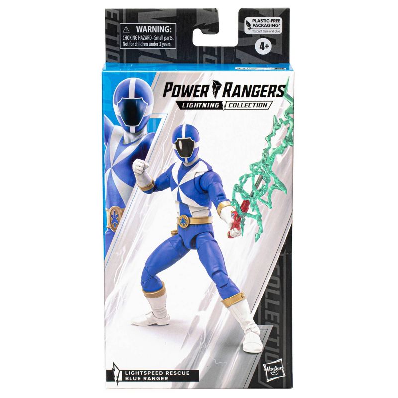 Hasbro Power Rangers Lightning Collection Lightspeed Rescue Blue Ranger Action Figure, 3 of 12