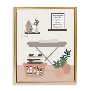 Stupell Industries Laundry Rules Modern View, 21" x 17" - 1 of 4