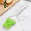 Unique Bargains Pastry Brush 28g Crystal Handle Large Head Brush Color Block Dishwasher Safe Silicone PP 8.07"x1.57" 1Pcs - 2 of 4