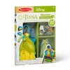 Melissa & Doug Disney Wooden Magnetic Dress Up Tiana - 3 of 4