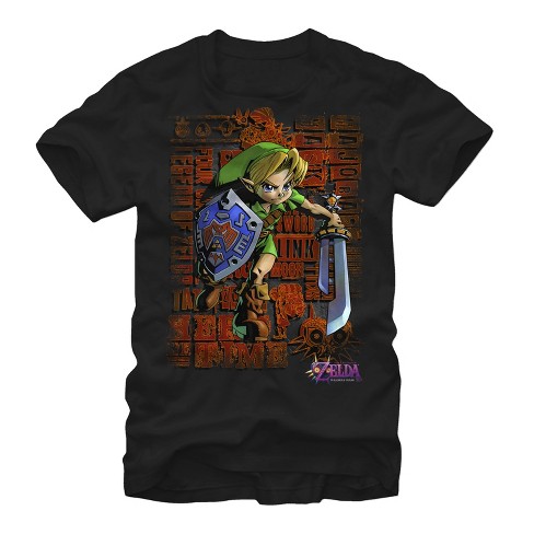 Men's Nintendo Legend Link Dash T-shirt : Target