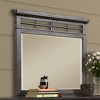 FONTOI Mirror Furniture Decorative Wall Mirror Framed Design Adds Artistic Sophistication and Depth for Bedroom Living Room, Mahogany, 3"*47.75"*39" - 3 of 4