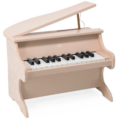 Label Label: Wooden Piano -Pink -Musical Instrument Toy, Dragonfly & Nature,3+