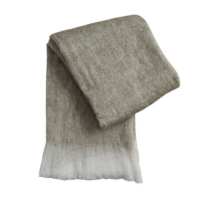 Split P Zara Throw - Pebble - 60''L