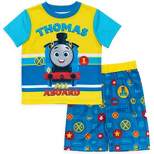 Thomas & Friends Tank Engine Pajama Shirt and Shorts Sleep Set Toddler