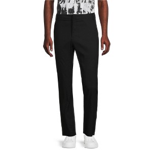 Kenneth Cole Mens Solid Flat Front Casual Trouser Pants - 1 of 1