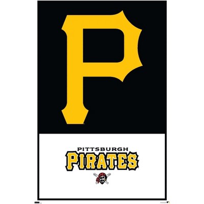 Trends International Mlb Pittsburgh Pirates - Logo 22 Unframed Wall ...