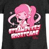 Girls' - Strawberry Shortcake - Y2K Fitted Short Sleeve Graphic T-Shirt - 2 of 4