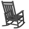 Sapphtopaz Patio Furniture Set Wicker Foldable Patio Chairs Lounge Wooden Chairs and Circular Table for Patio, Backyard, Terrace, Outdoor - 3 of 4