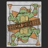 Men's Teenage Mutant Ninja Turtles City Sewer Michelangelo Playing Card T-Shirt - 2 of 4
