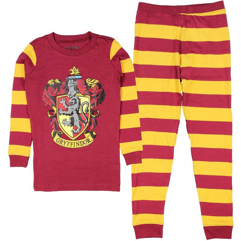 Intimo Harry Potter Kids All Houses Crest Pajamas, 2 of 6