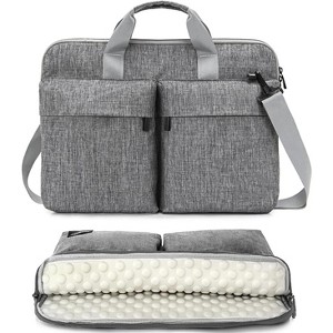 Ultra thin laptop bag 17-17.3", shoulder strap laptop bag, men's and women's laptop bag cover, suitable for general models - 1 of 4