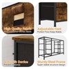 10 Drawer Dresser Tv Stand for Up to 55" Tv, 47" Wide Fabric Dresser, Sturdy Steel Frame Large Bedroom Entertainment Center,Brown - 3 of 4