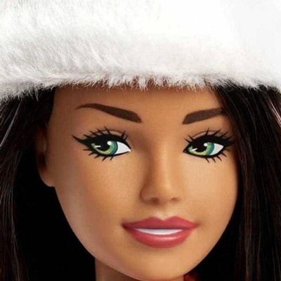 Barbie Santa Doll - Brown Hair : Target