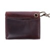 CTM Men's Colorado Leather RFID Trifold Chain Wallet - 3 of 4