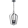 Millennium Lighting Ivey Lake 3 - Light Chandelier in  Matte Black - 4 of 4