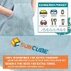 SUN CUBE Kids Changing Robe Surf Beach Towels, Quick Dry Wearable Towel Hood Pocket, Wetsuit Changing Cape for Toddler Boys Girls Teen 3-12 - 3 of 4