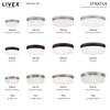 Livex Lighting Stratus 2 - Light Flush Mount in  Brushed Nickel - 3 of 4