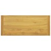 vidaXL Wall-mounted Bathroom Cabinet 43.3"x17.7"x13.8" Solid Wood Teak - 4 of 4
