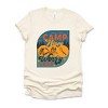 Simply Sage Market Camp More Worry Less Badge Short Sleeve Tee - 2 of 4