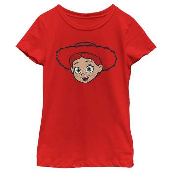 Girl's Toy Story Jessie's Face T-Shirt