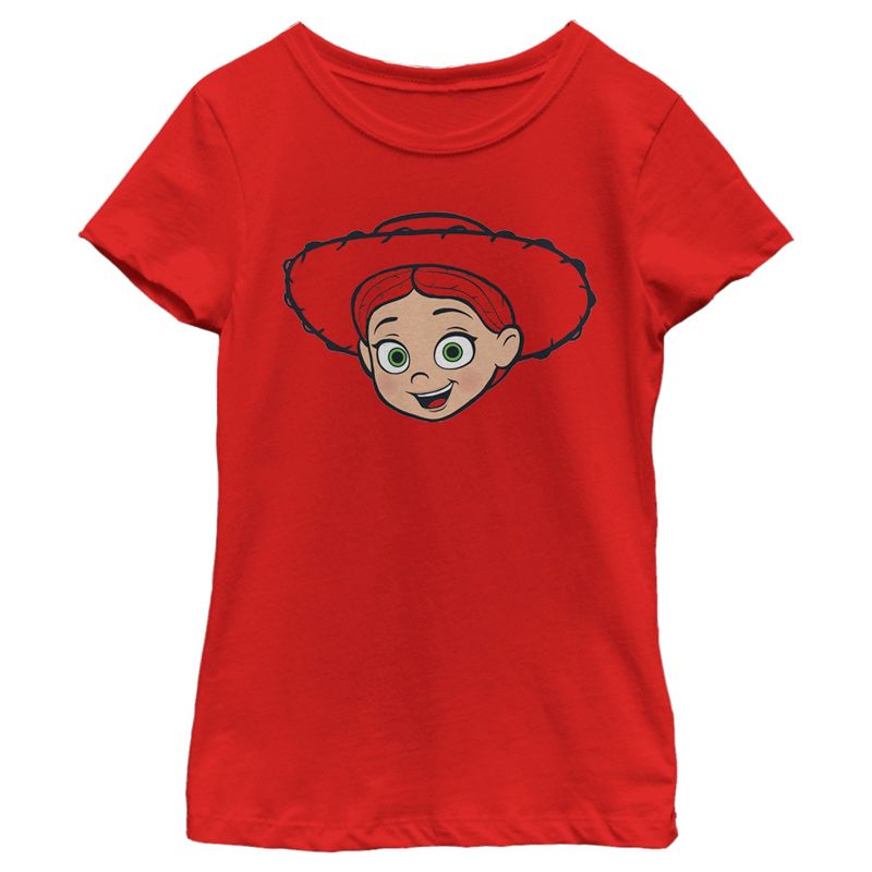 Girl's Toy Story Jessie's Face T-Shirt, 1 of 6