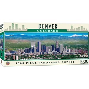 MasterPieces Inc Downtown Denver Colorado 1000 Piece Panoramic Jigsaw Puzzle - 1 of 4
