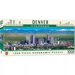 MasterPieces Inc Downtown Denver Colorado 1000 Piece Panoramic Jigsaw Puzzle