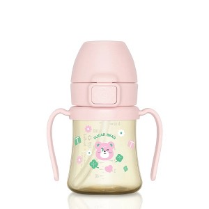 Grosmimi PPSU Straw Cup with Flip Top - 6oz (200ml) - 1 of 4