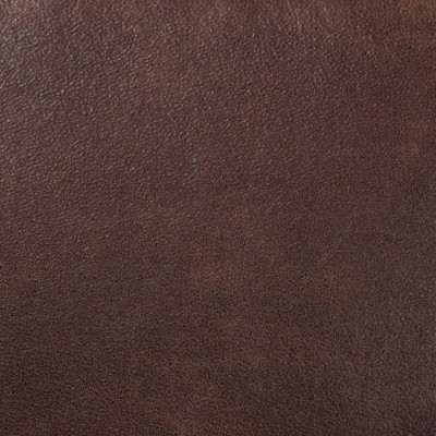 Christa Walnut Brown Faux Leather Mid-Century Accent Chair