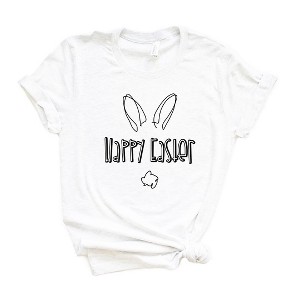 Simply Sage Market Women's Happy Easter Short Sleeve Graphic Tee - 1 of 3