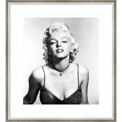 Silver Buffalo Lenticular Kiss Lock Marilyn Monroe Wallet Dress Lips,  Black, White, red