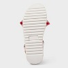 Kids' Daphne Gingham Platform Espadrille Sandals - Cat & Jack™ Red - 4 of 4