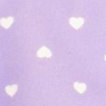 lavender heart polka