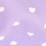 lavender heart polka