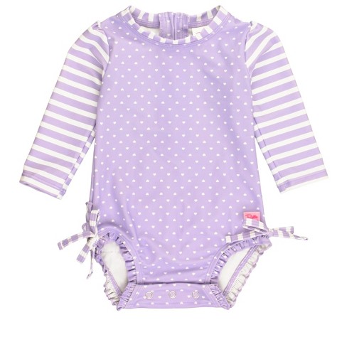 Baby Front Button One-Piece Rashguard  (3-18m) - 3 Colors