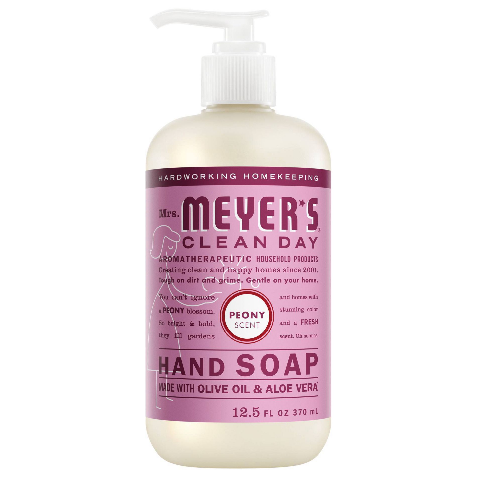 Mrs. Meyer's Clean Day Peony Scented Liquid Hand Soap - 12.5 fl oz