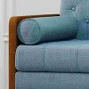 CAVINAS Soft Accent Chair with Tufted Backrest and Rolled Pillows,Mid-Century Upholstered Living Room Chairs,Reading Chairs for Living Room - 4 of 4