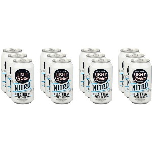 High Brew Coffee Nitro Sweet Cream - Case of 12 - 10 fl oz - 1 of 2