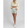 Women's CHECKERED SHORTS - Venti6 - 4 of 4