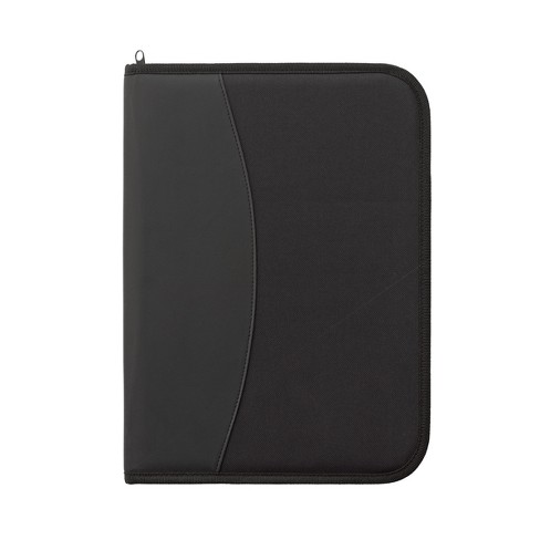 Smead Padfolio, Zipper Closure, Letter Size, Black (85845) : Target