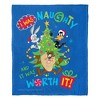 Warner Bros. Looney Tunes Naught And Worth It Silk Touch Throw Blanket 50x60 Inches - 3 of 4