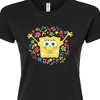 Women's - SpongeBob SquarePants - Spongebob Pattern Fitted Graphic T-Shirt - 2 of 4