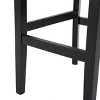 2pcs Fabric and Wooden Counter Heighe Barstools for living room-Christopher Knight Home - 3 of 4