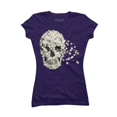 Junior's Design By Humans A Beautiful Death By igo2cairo T-Shirt