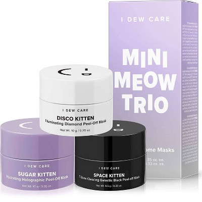 I DEW CARE Mini Meow Peel-Off Mask Trio - 3ct